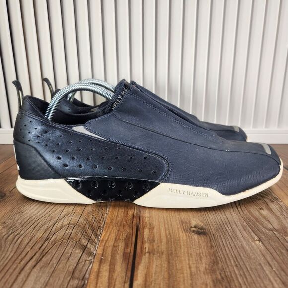 Helly Hansen Hydrator W2 Mens Sz 10.5 Blue Front Zip Drawstring Sailing Shoes - Picture 1 of 10